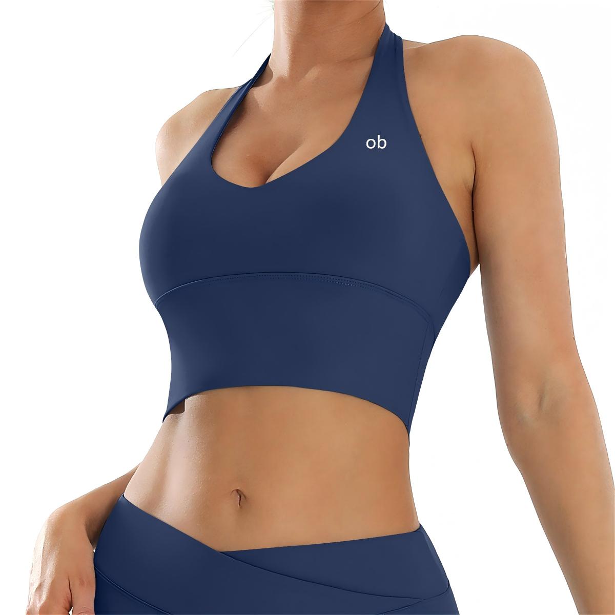 Aquatic Sports Bra - Ademende yoga-bh voor dames in nekbandstijl
