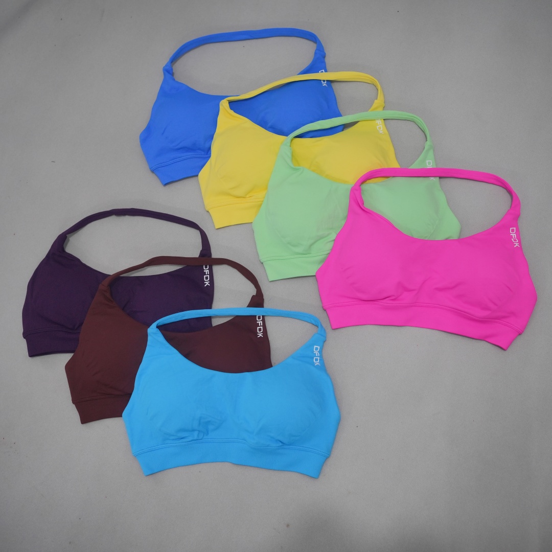 Aquatic Sports Bra - DFDK Dames Naadloze Sportbeha Hoge Ondersteuning